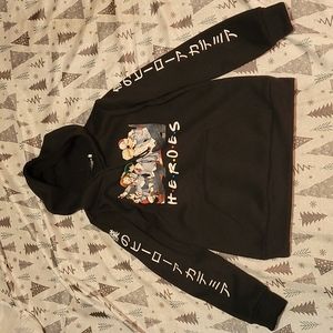 FancyQube Heroes Anime Hoodie